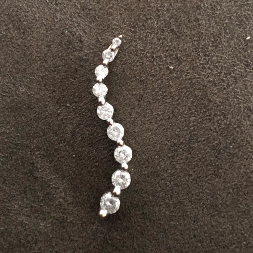 1/10ct tw pendant. Bought at Zales.